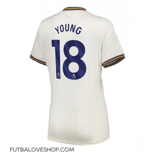 Dres Everton Ashley Young #18 Tretina pre Ženy 2024-25 Krátky Rukáv